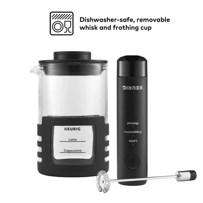 Free Shipping Mini Electric Milk Frother Wand, Powerful Coffee Frother, Homemade Lattes Cappuccinos, Fresh New Color Options