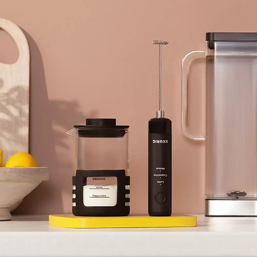 Free Shipping Mini Electric Milk Frother Wand, Powerful Coffee Frother, Homemade Lattes Cappuccinos, Fresh New Color Options